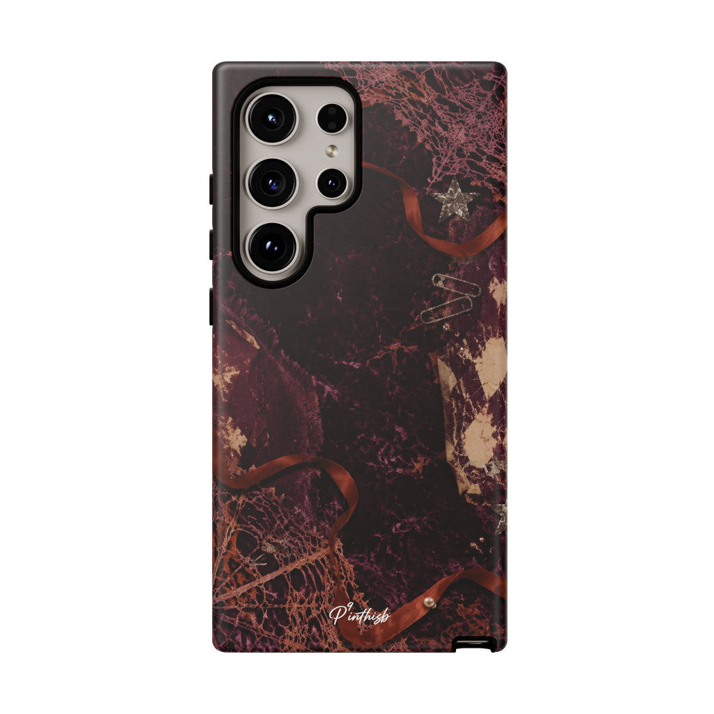 Dark Maroon Vintage Tough Case