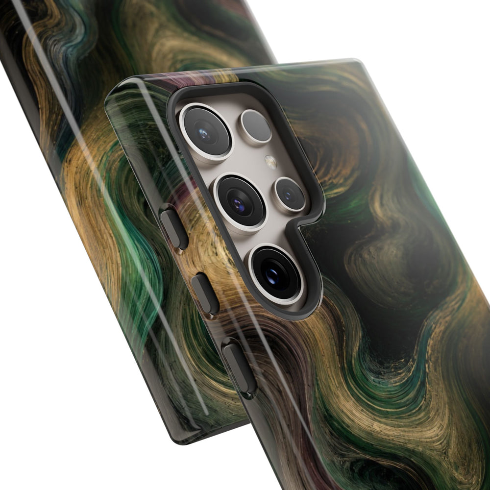 Marbled Forest Tough Phone Case