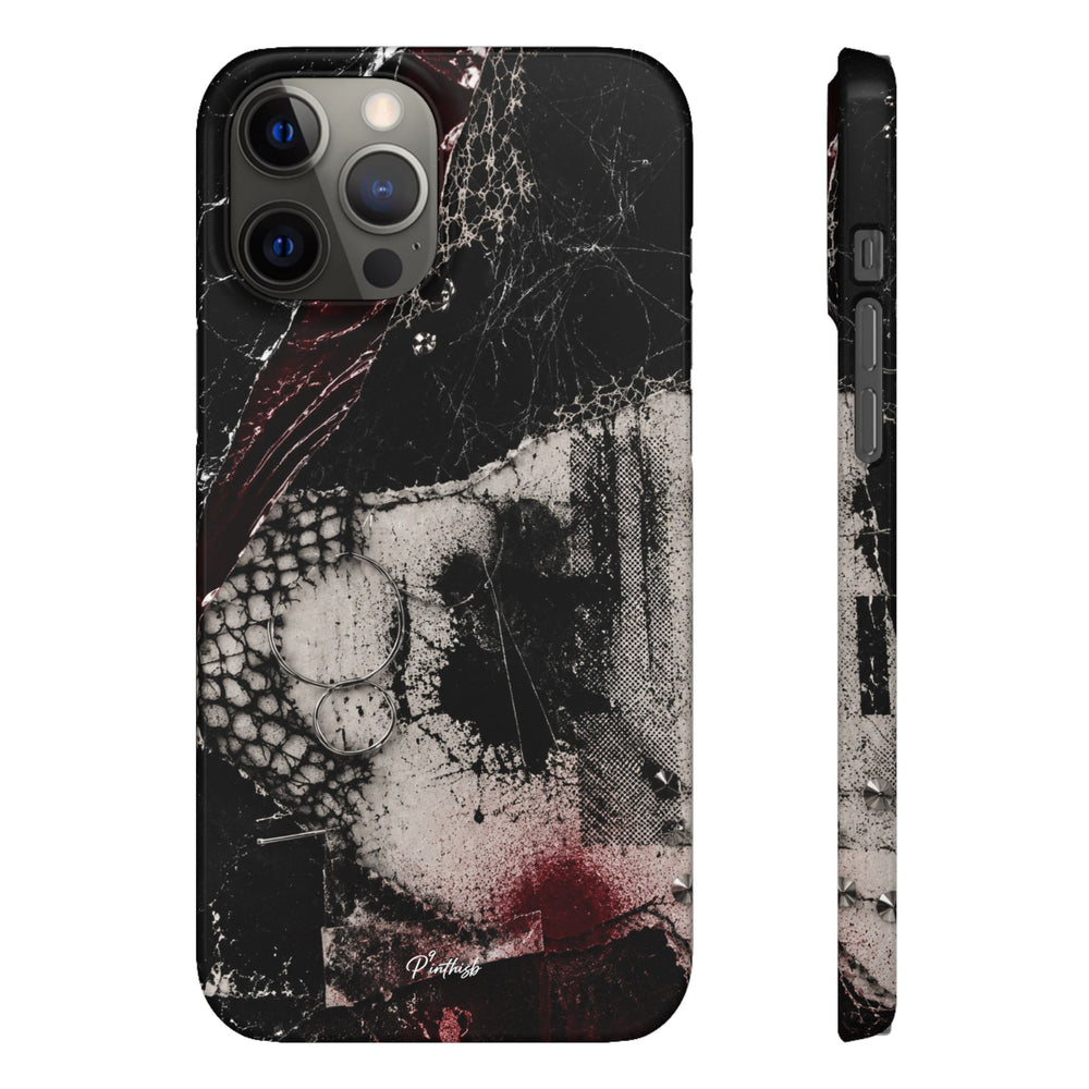 Midnight Static Snap Phone Case