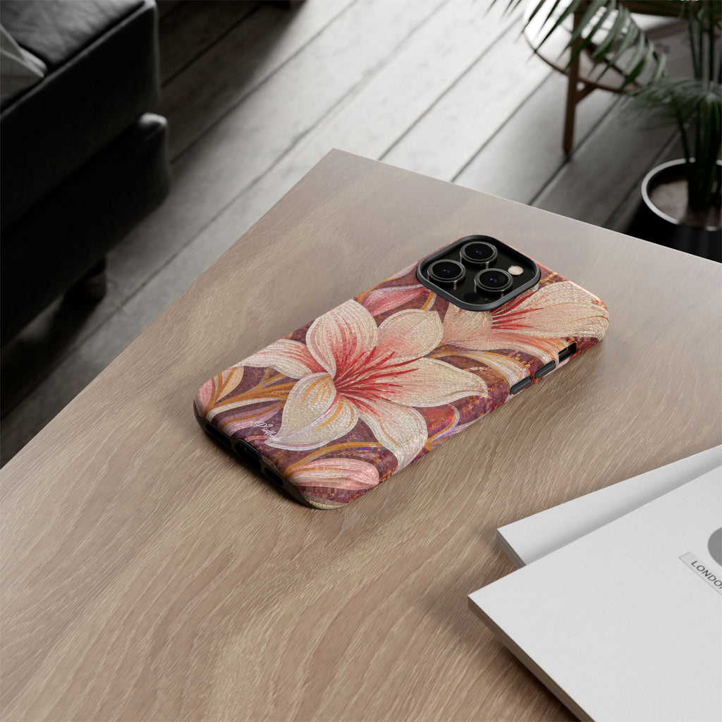 Floral Lily Tough Case