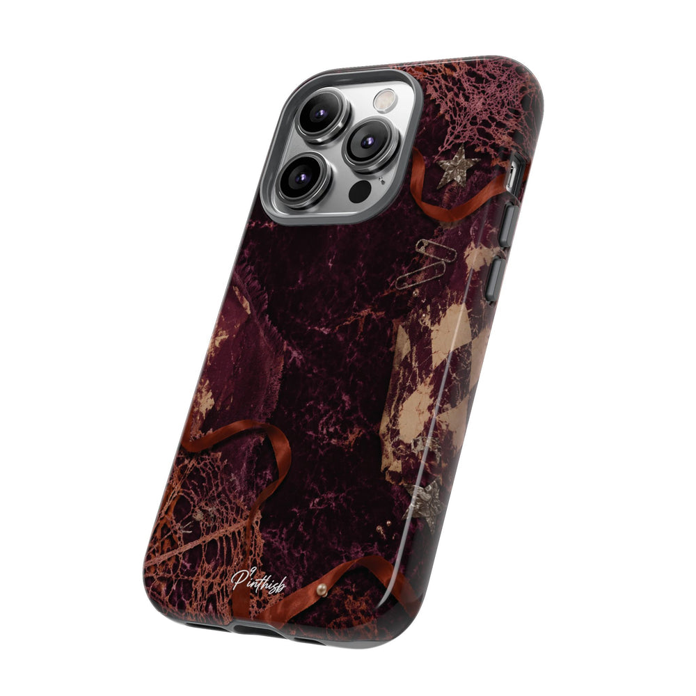 Dark Maroon Vintage Tough Case