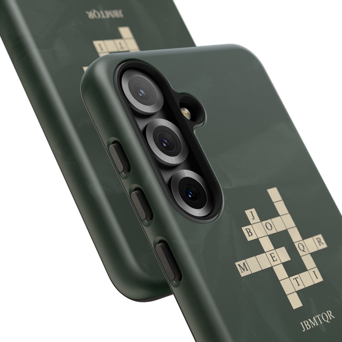"JBMTQR crossword" Tough Phone Case