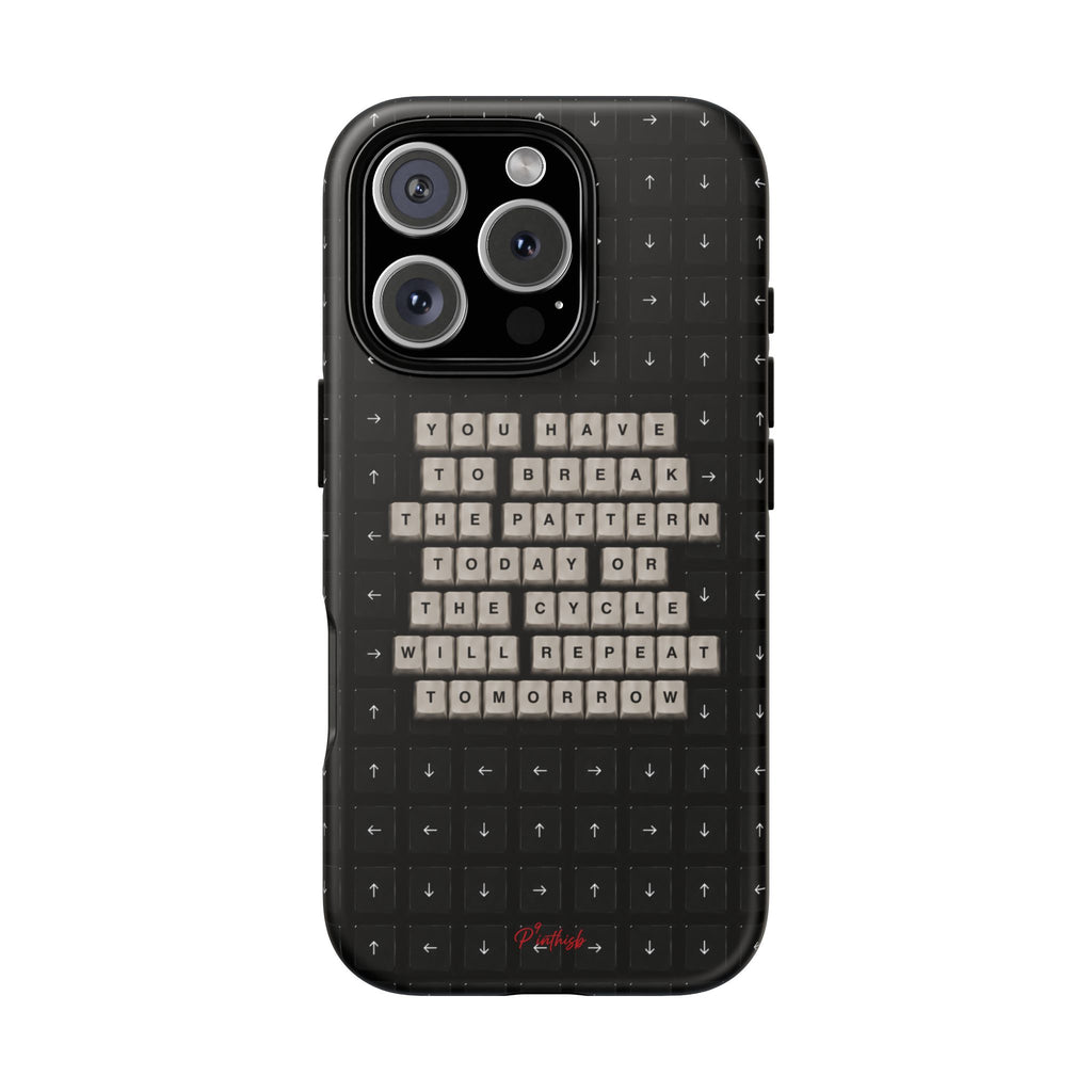 "Break the pattern" Keyboard Tough Case