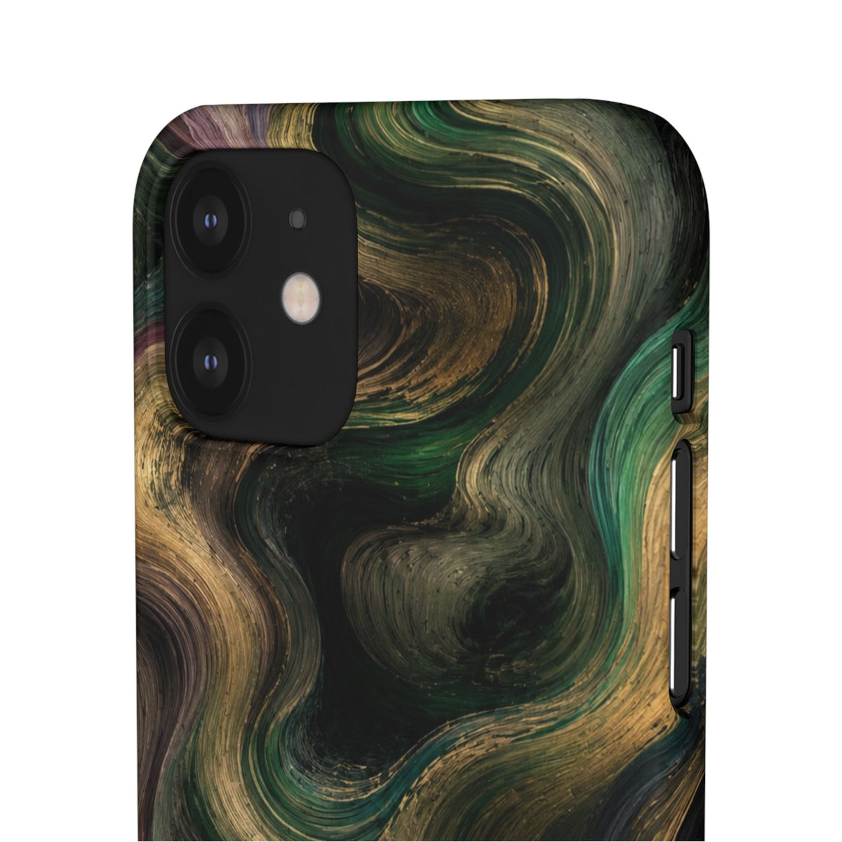 Marbled Forest Snap Phone Case
