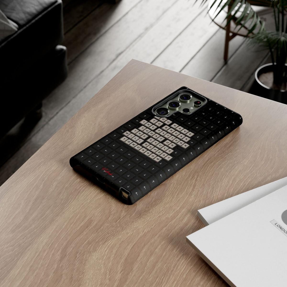 "Break the pattern" Keyboard Tough Case