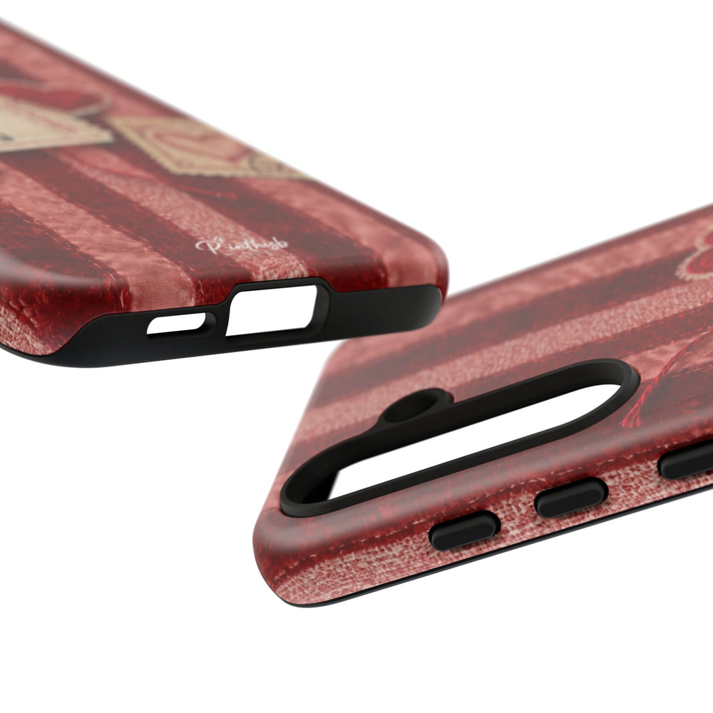 “Good Things Are Coming” Red Phone Case