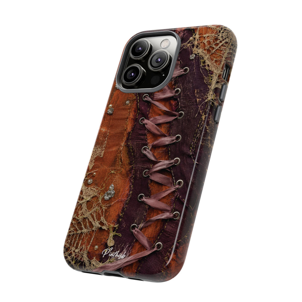 Vintage Leather Lace Tough Case