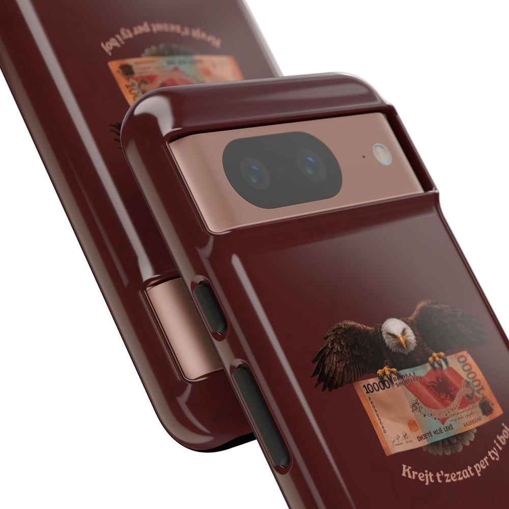 "Krejt t'zezat për ty i boj" Albanian Tough Phone Case