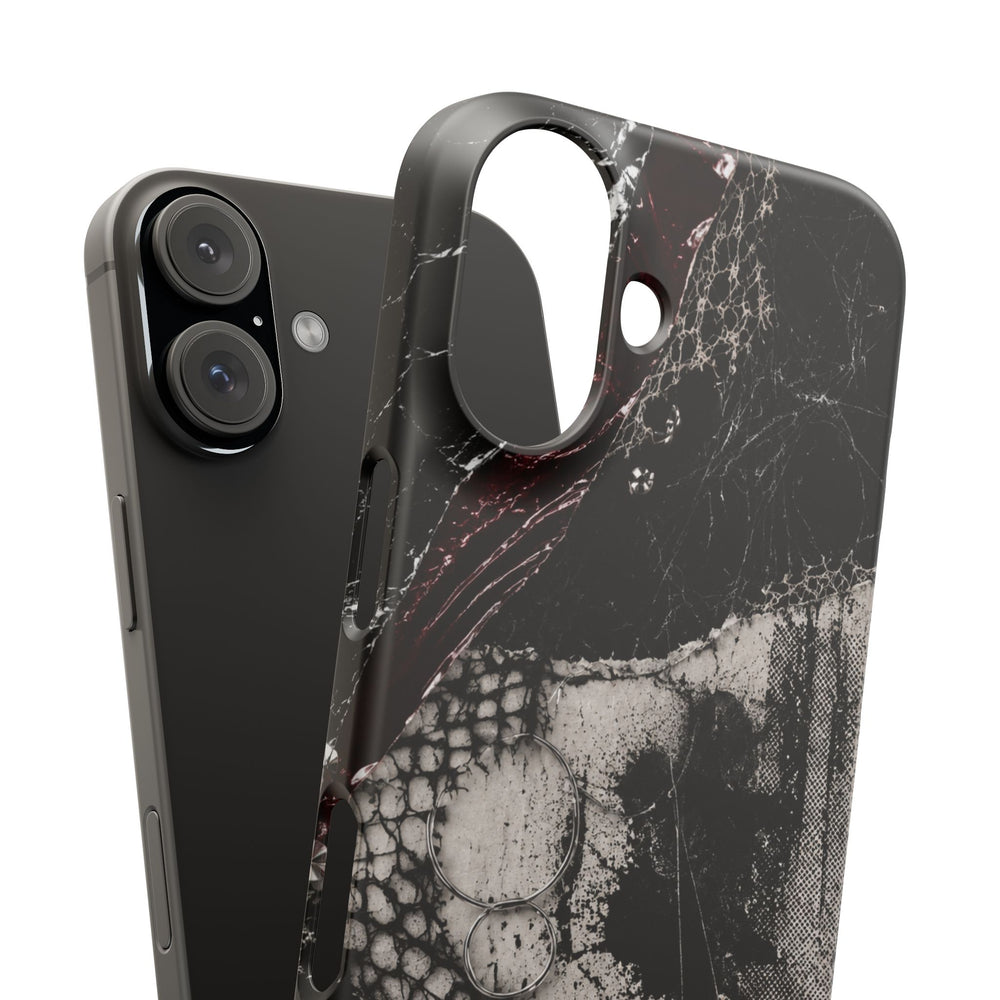 Midnight Static Snap Phone Case