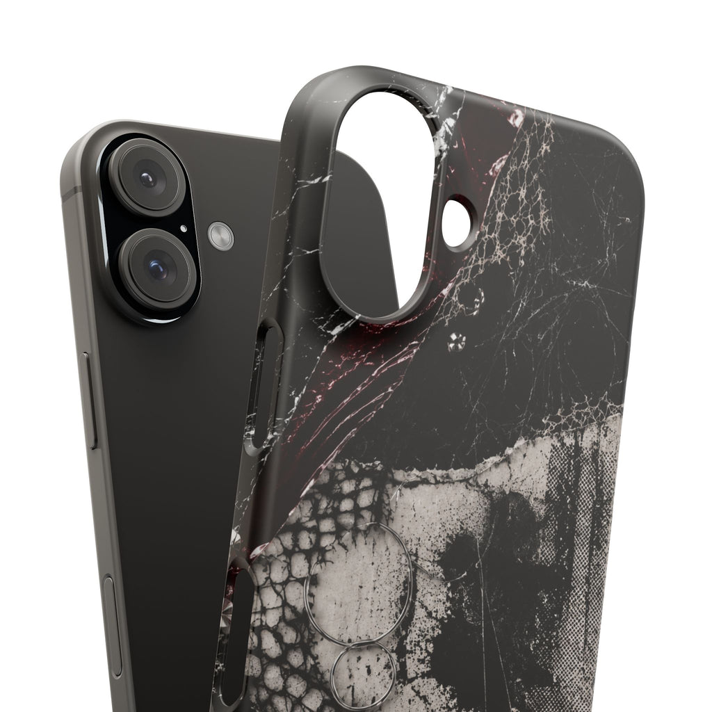 Midnight Static Snap Phone Case