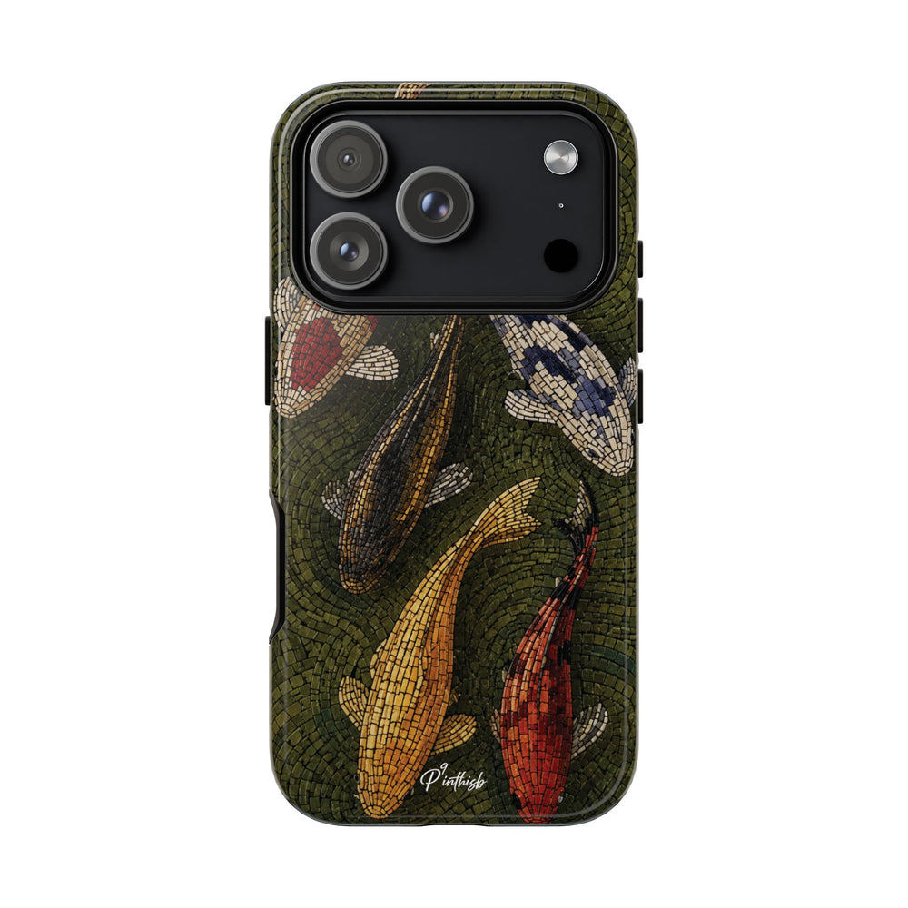 Fish Pond Tough Phone Case