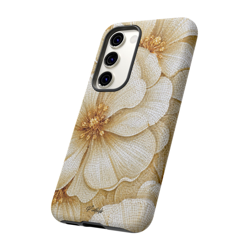 Floral Gold Bloom Tough Case
