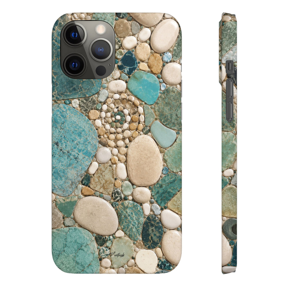 Sea Glass Mosaic Snap Case