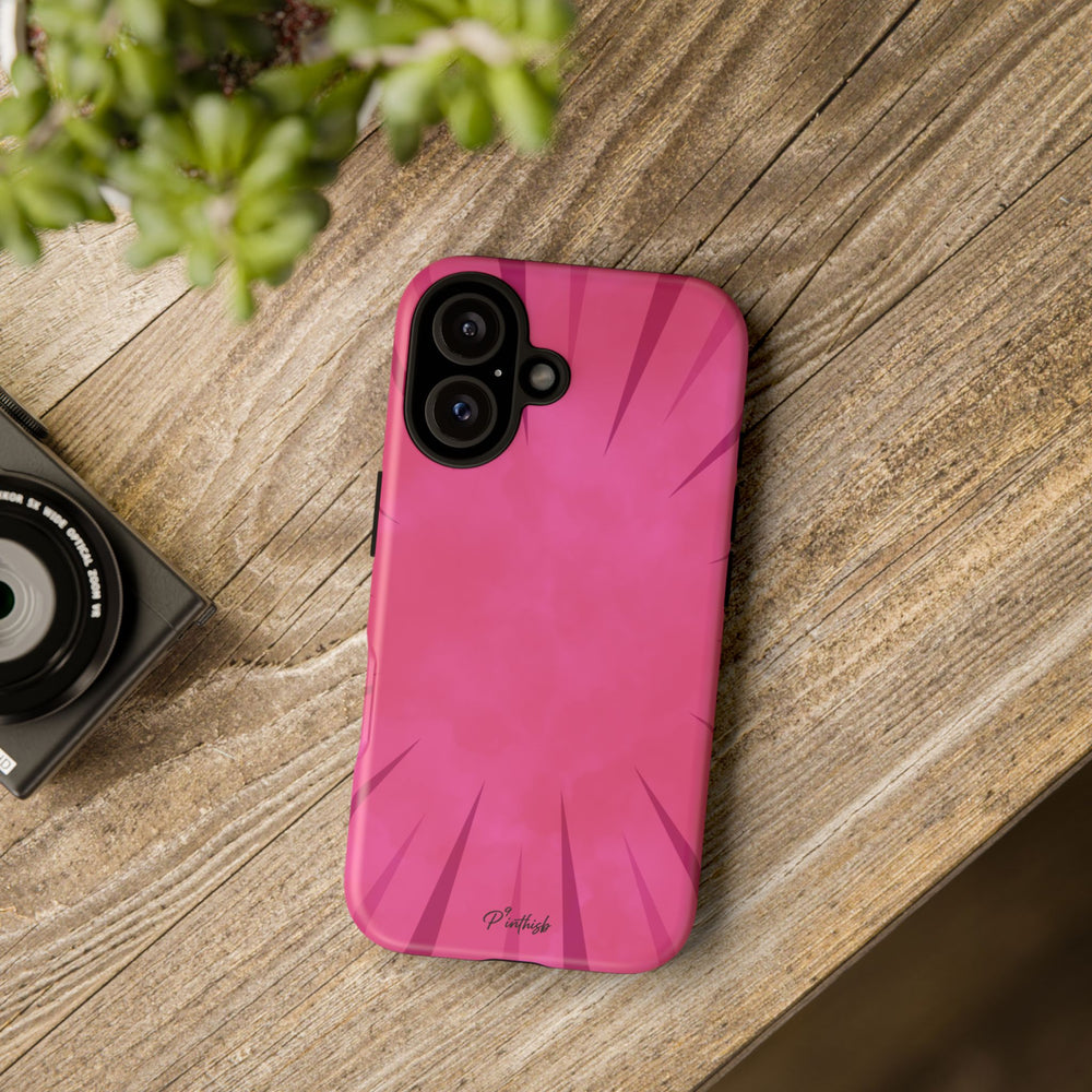 Pink Burst Tough Phone Case