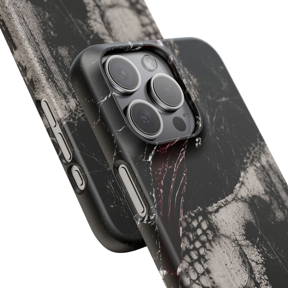Midnight Static Snap Phone Case