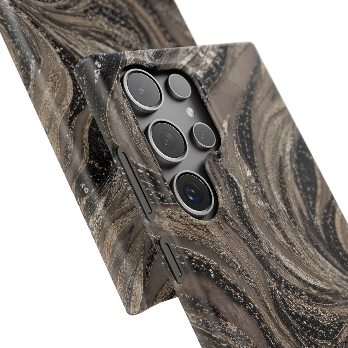 Neutral Swirl Protective Snap Case