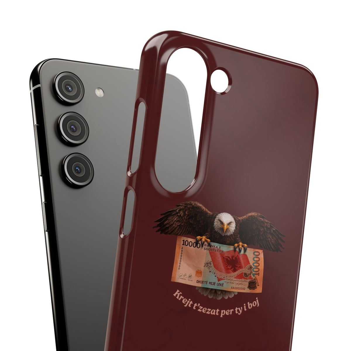 "Krejt t'zezat per ty i boj" Snap Case