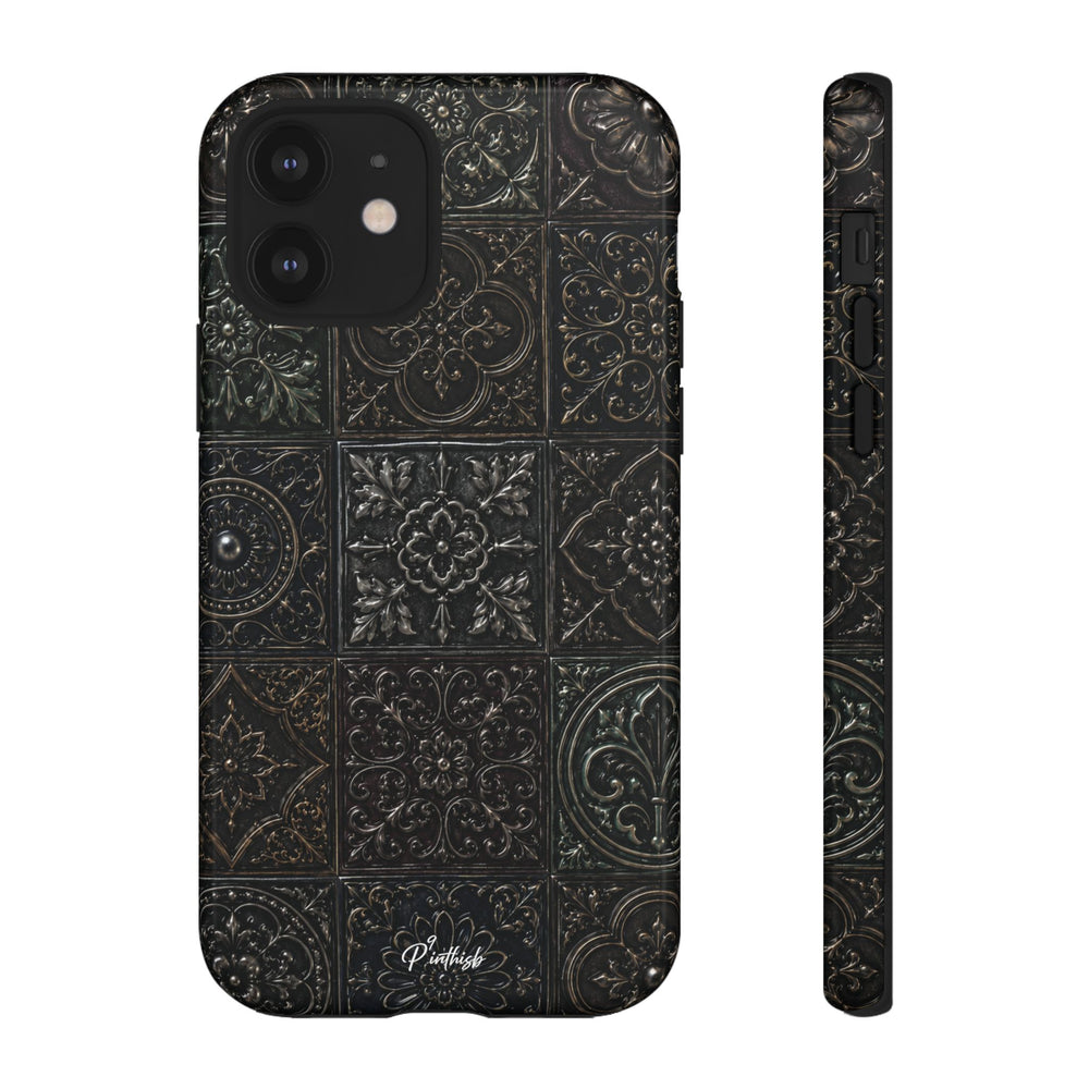 Mosaic Pattern Tough Phone Case