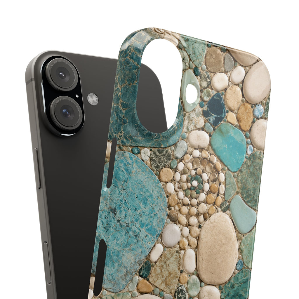 Sea Glass Mosaic Snap Case