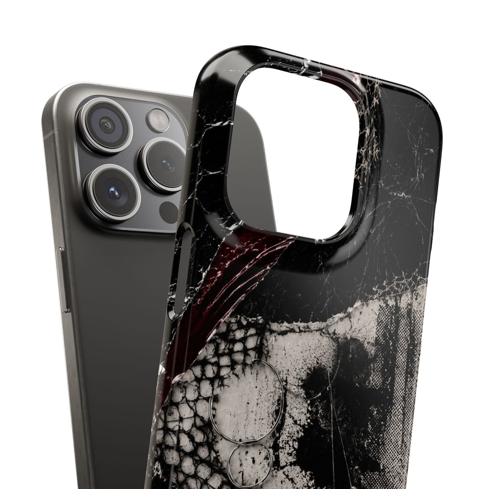 Midnight Static Snap Phone Case