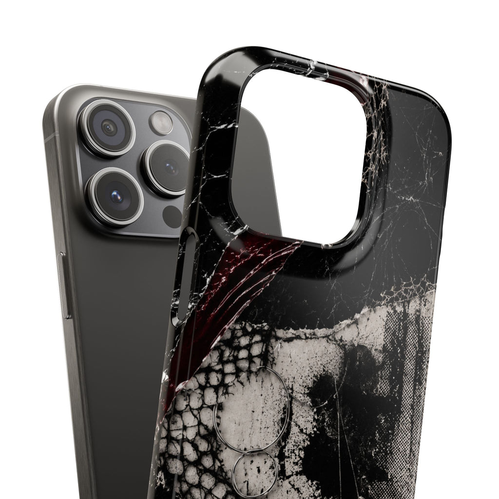 Midnight Static Snap Phone Case