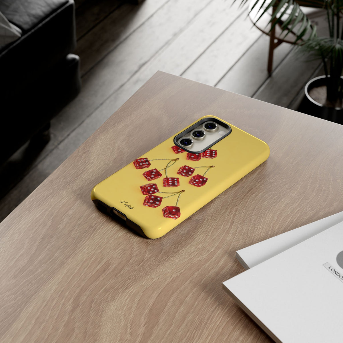 Cherry Dice Tough Phone Case