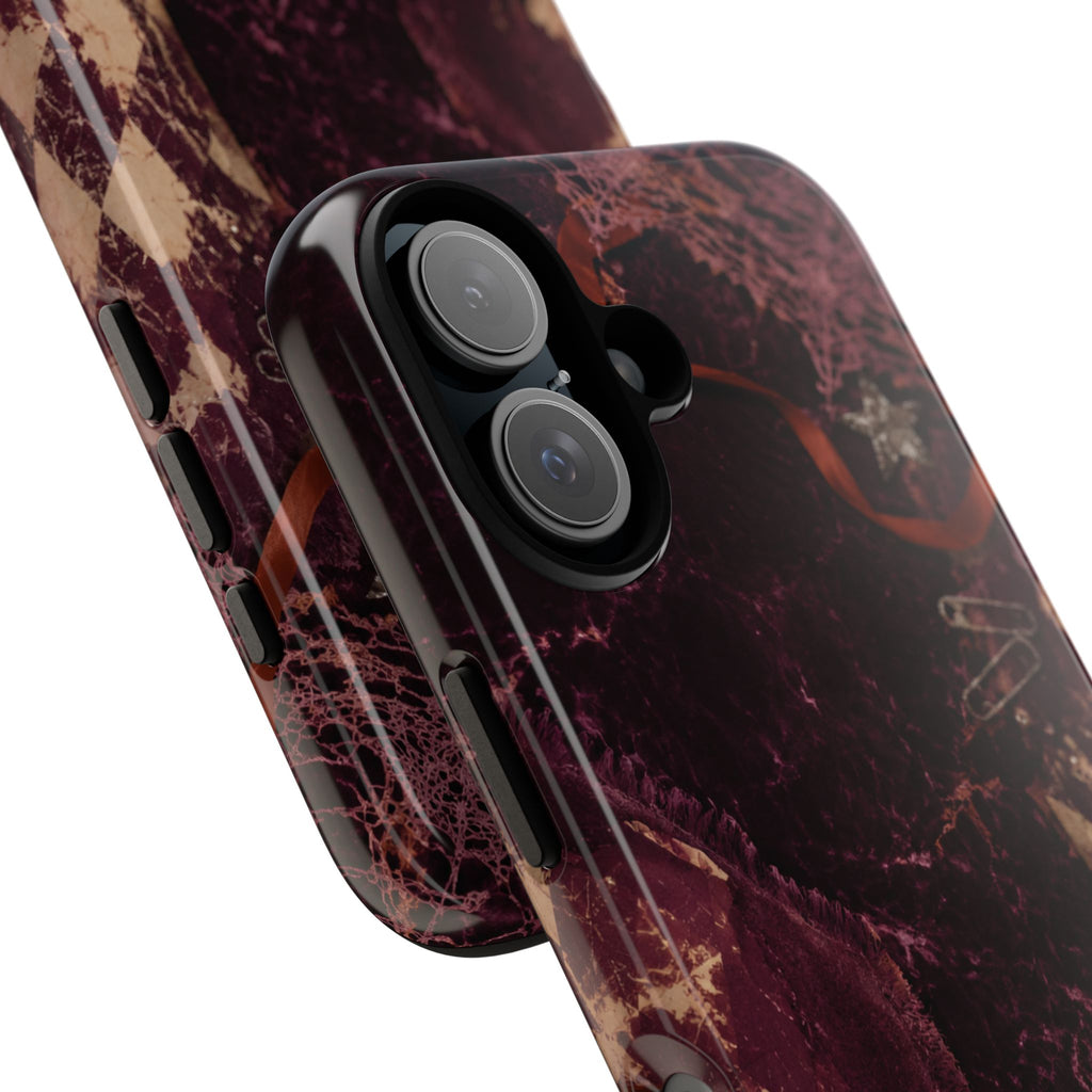 Dark Maroon Vintage Tough Case