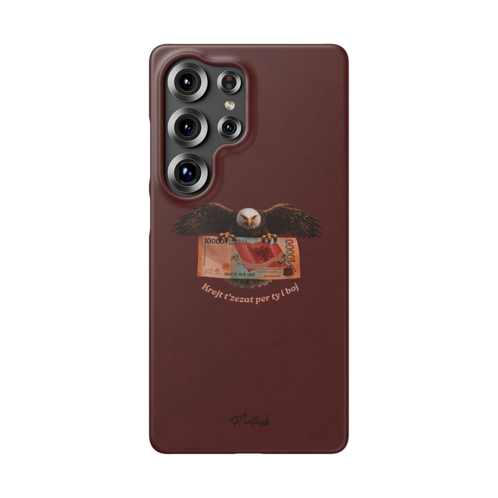 "Krejt t'zezat per ty i boj" Snap Case
