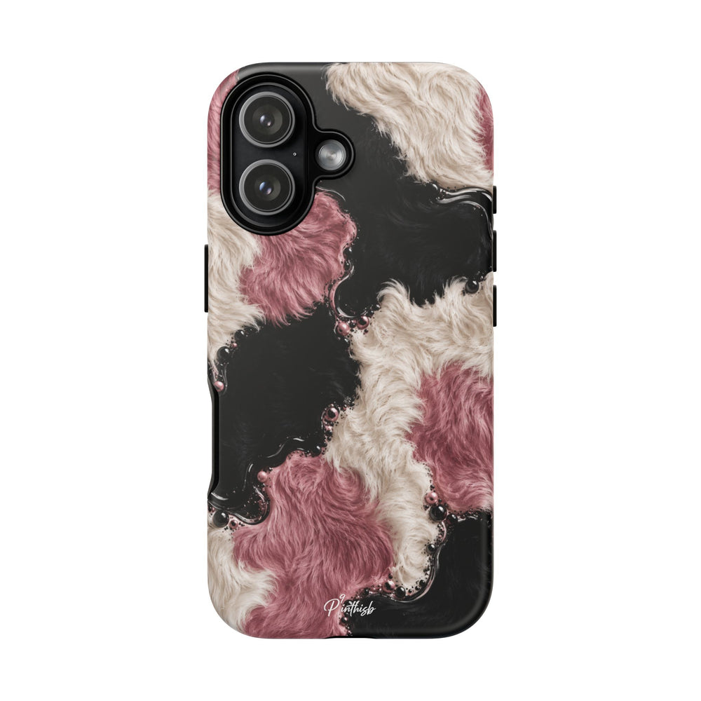 Cow Print Swirl Tough Case
