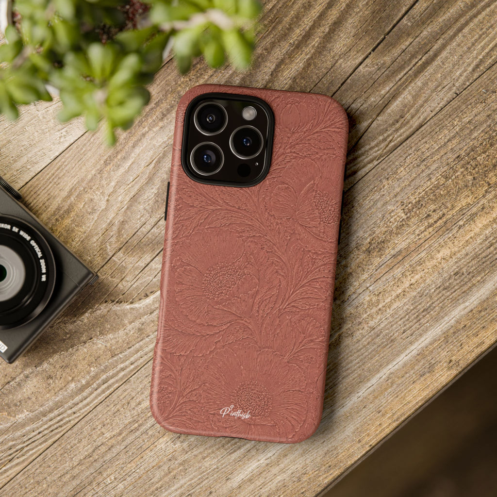 Embossed Floral Tough Case