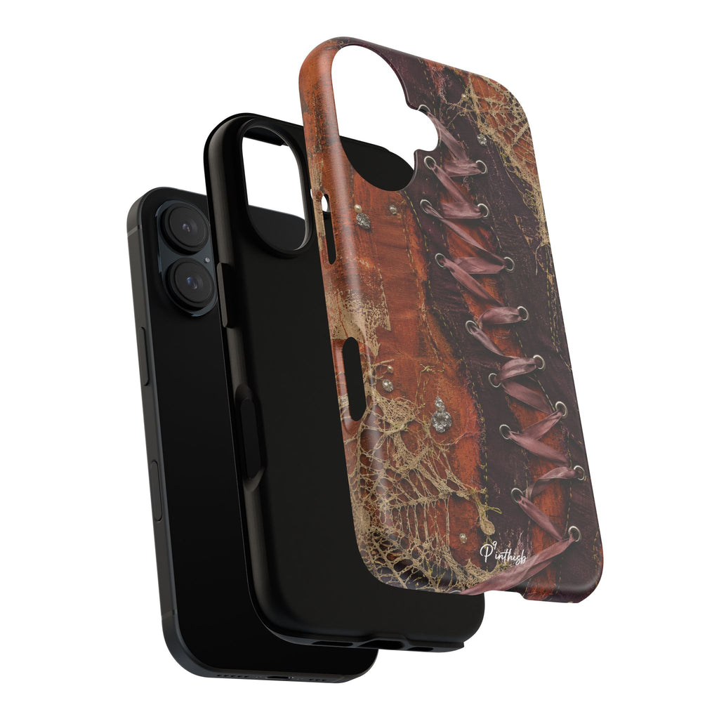 Vintage Leather Lace Tough Case
