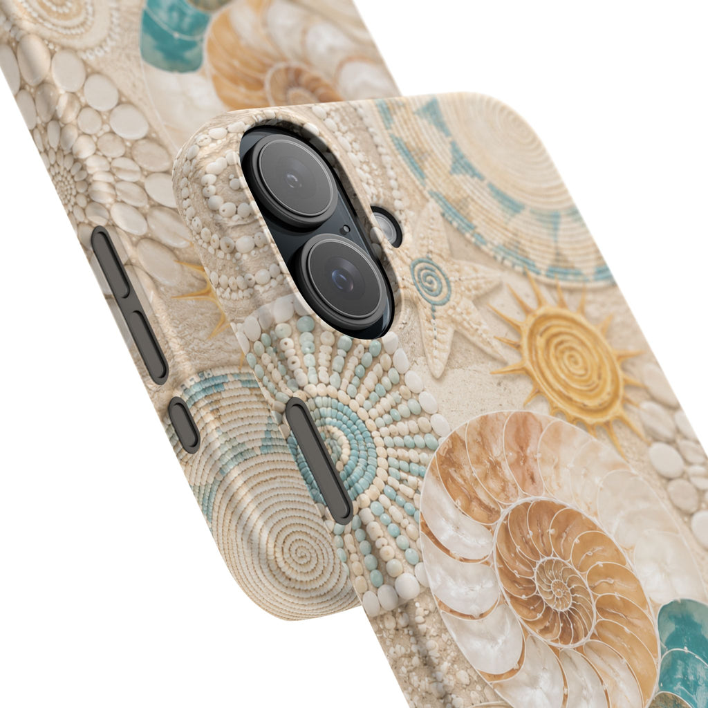 Coastal Seashell Snap Case