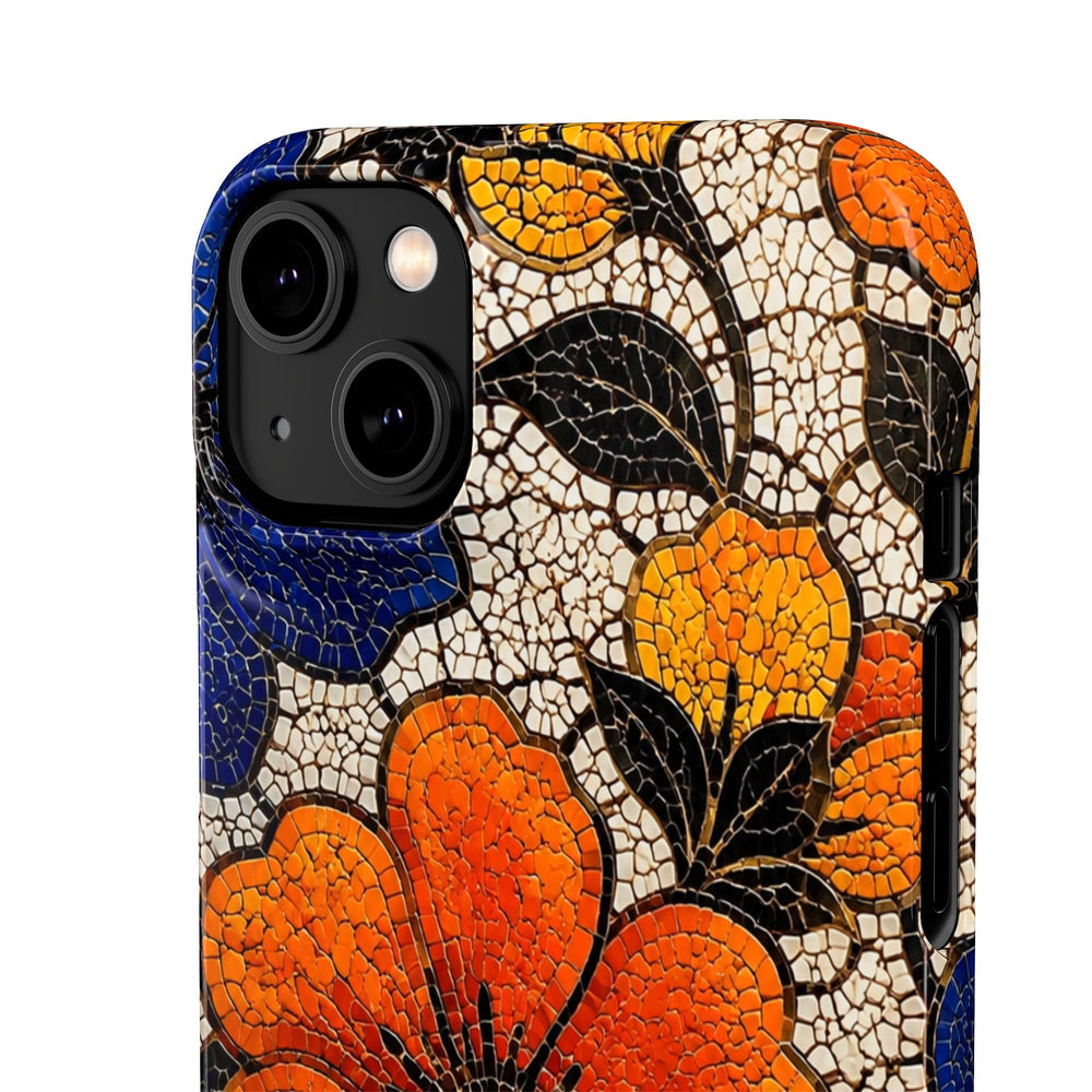 Floral Mosaic Snap Case