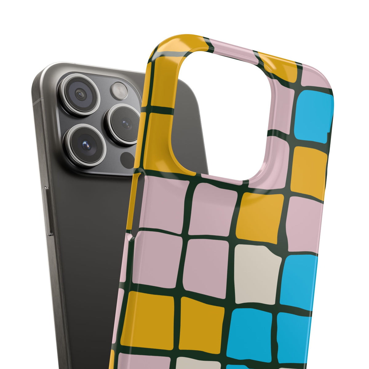 Color Grid Snap Phone Case