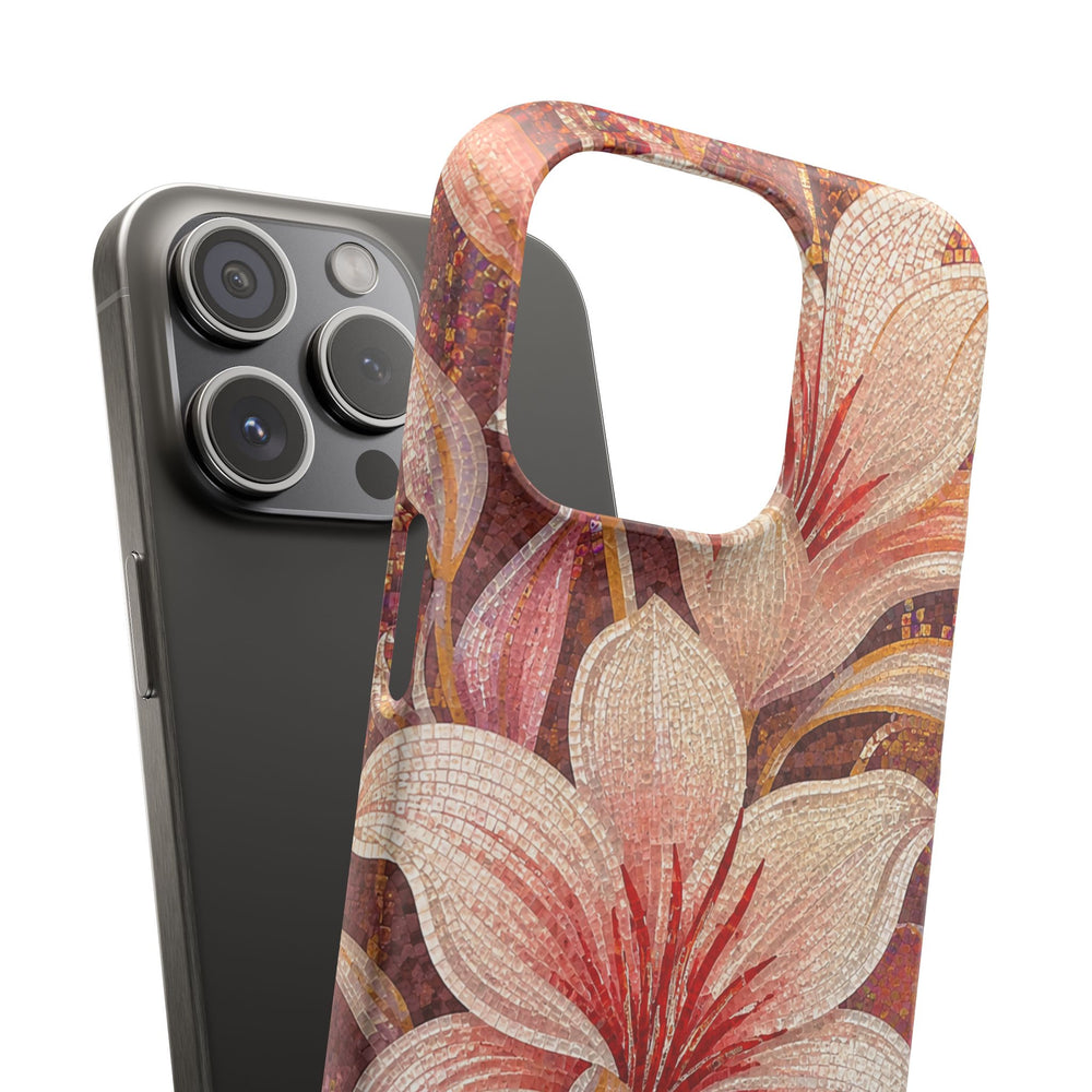 Floral Lily Snap Case