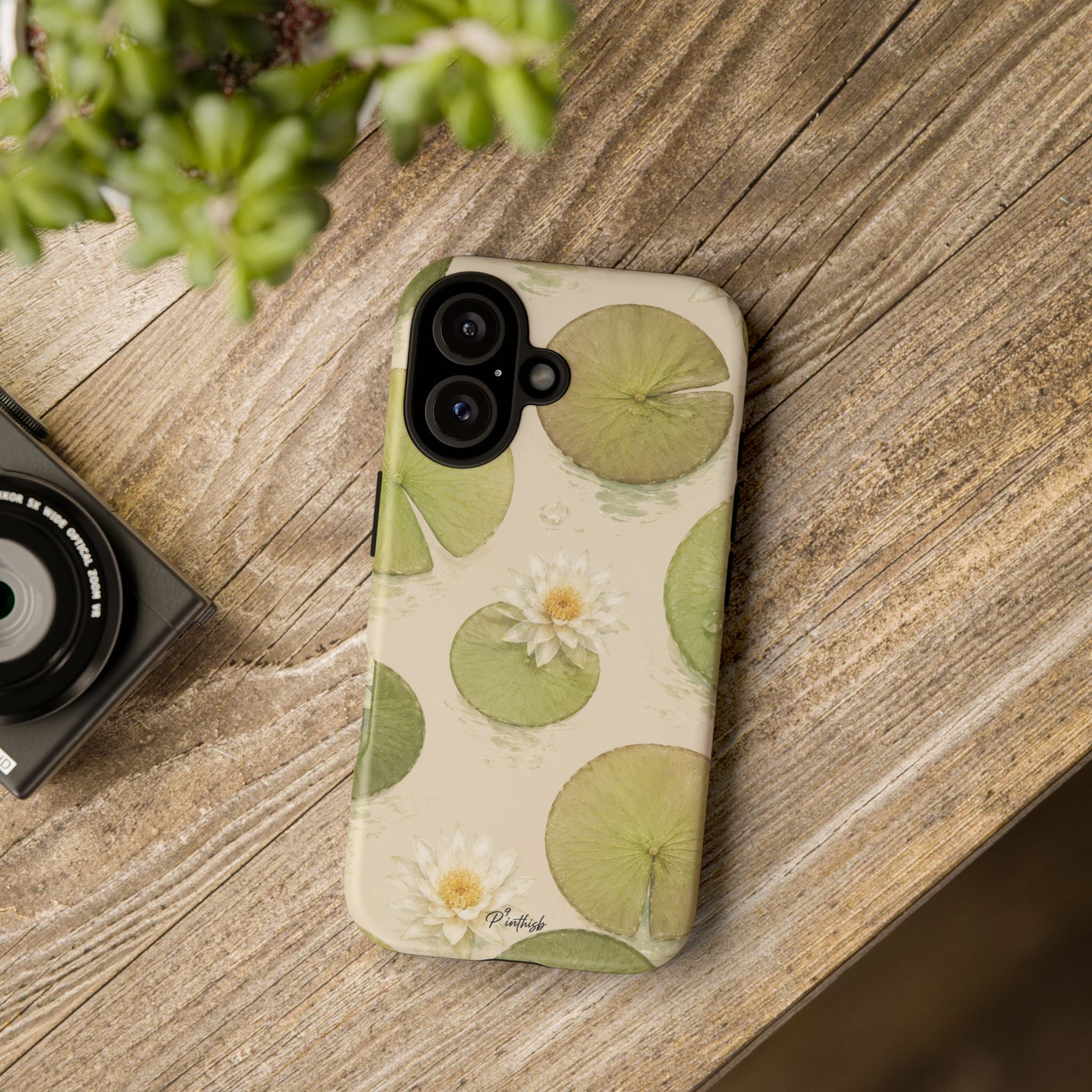 Water Lily Tough Phone Case