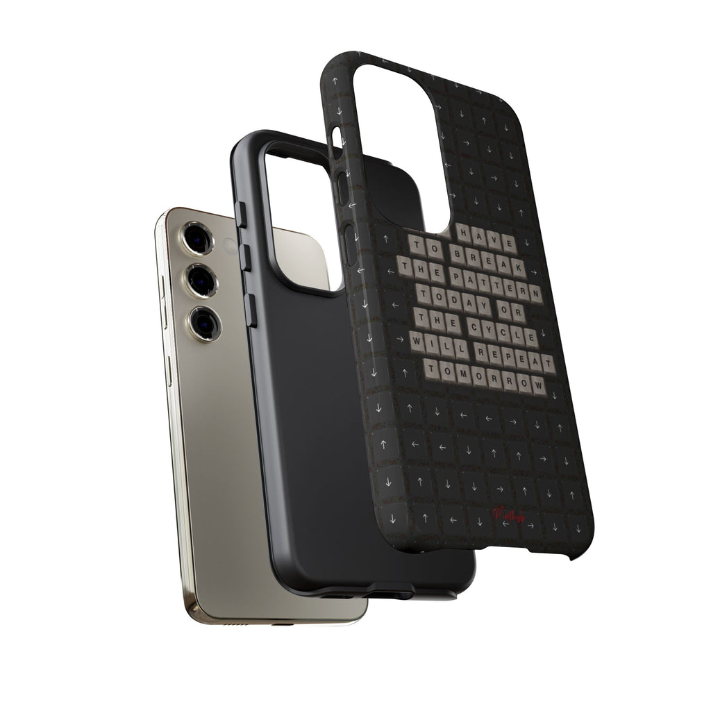 "Break the pattern" Keyboard Tough Case