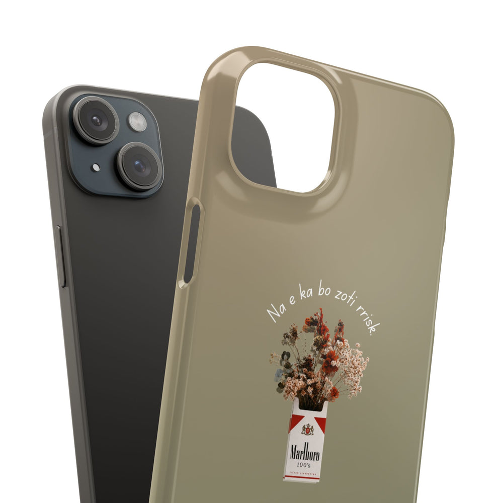 "Na e ka bo zoti rrisk." Snap Phone Case