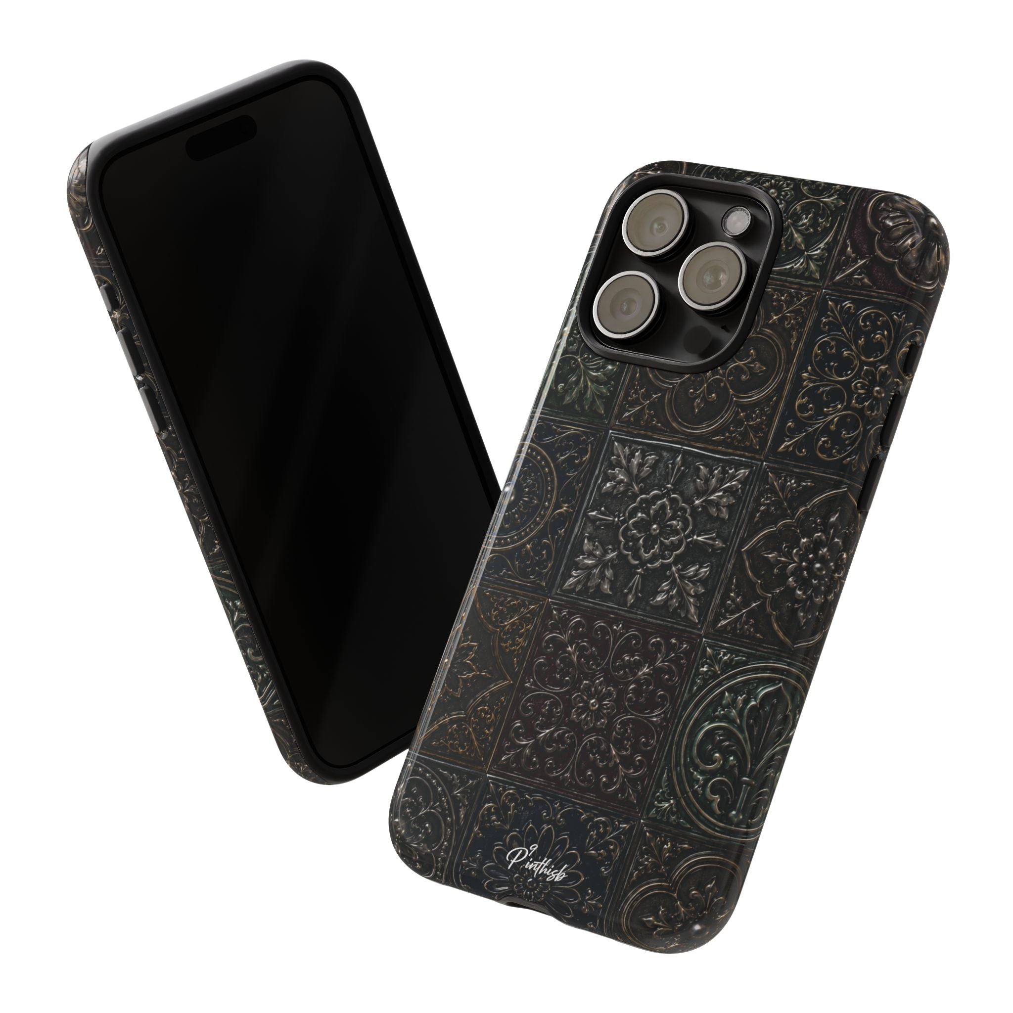 Mosaic Pattern Tough Phone Case