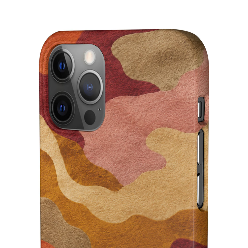 Watercolour Camo Snap Case