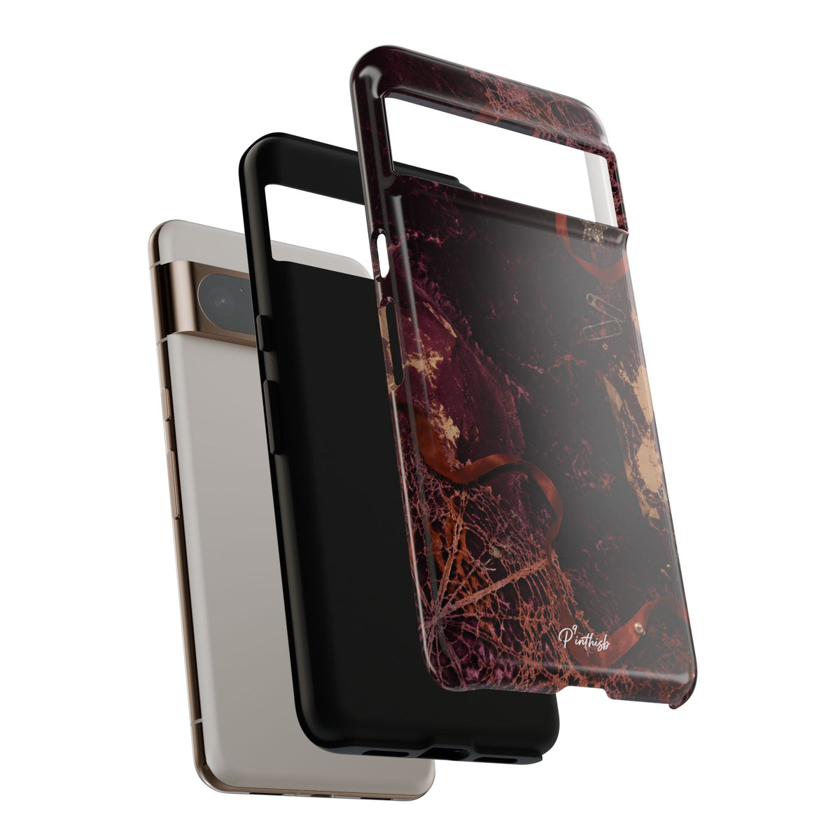 Dark Maroon Vintage Tough Case