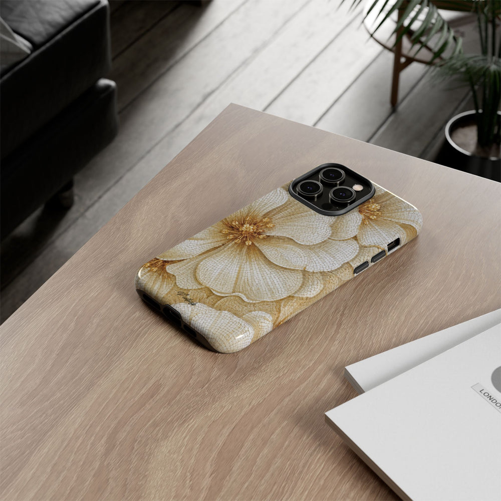 Floral Gold Bloom Tough Case