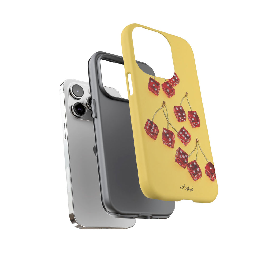 Cherry Dice Tough Phone Case