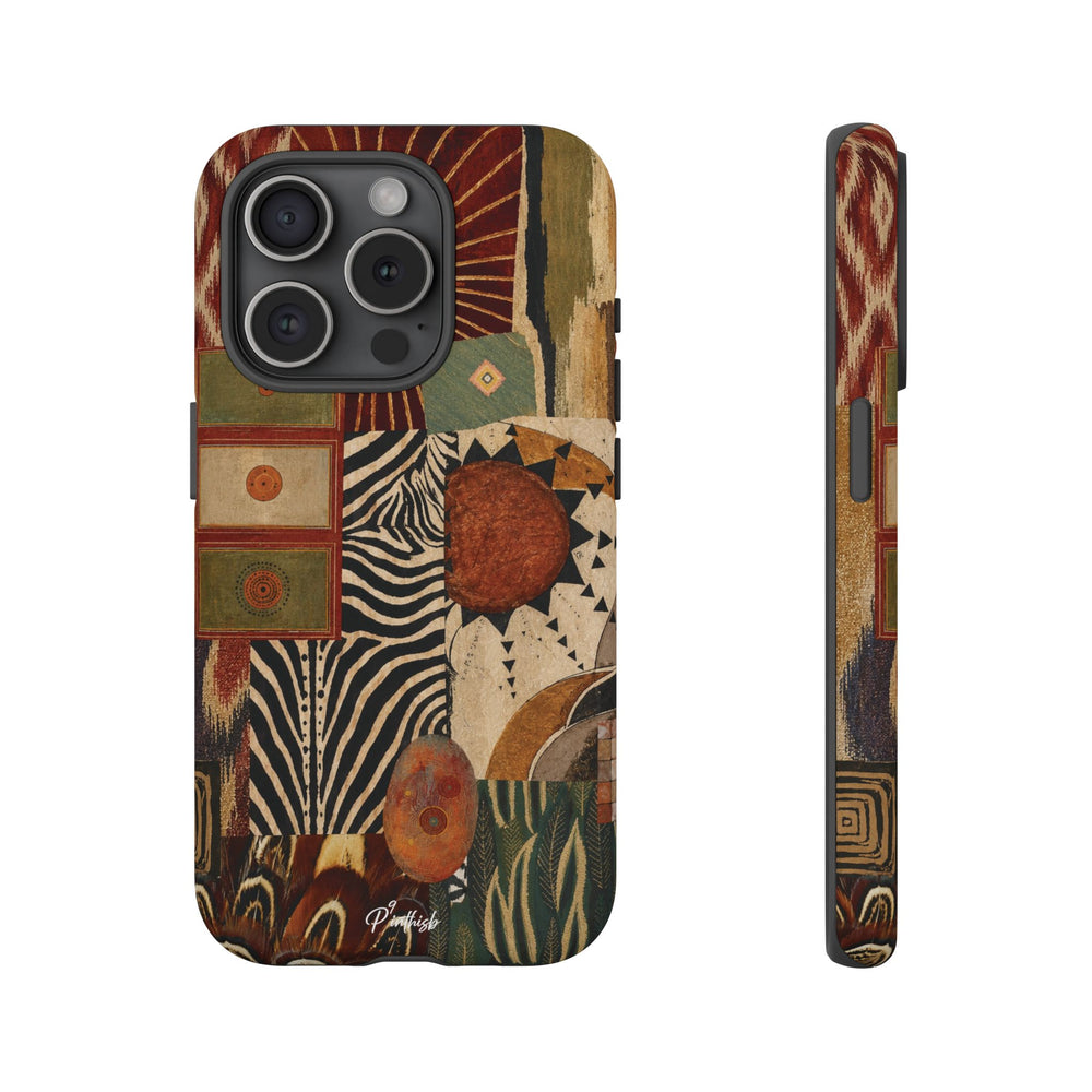 Abstract Boho Collage Tough Case