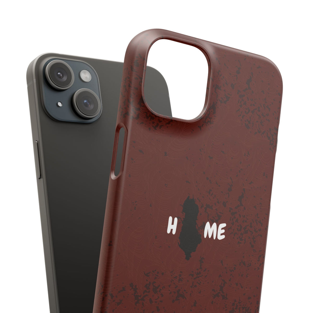 "HOME" Albania Snap Case