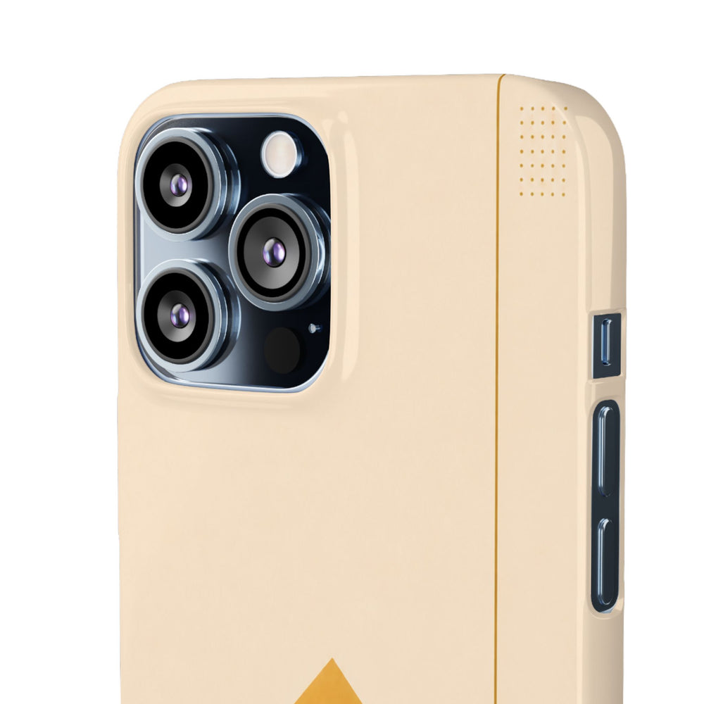 Gold Malboro Inspired Snap Phone Case
