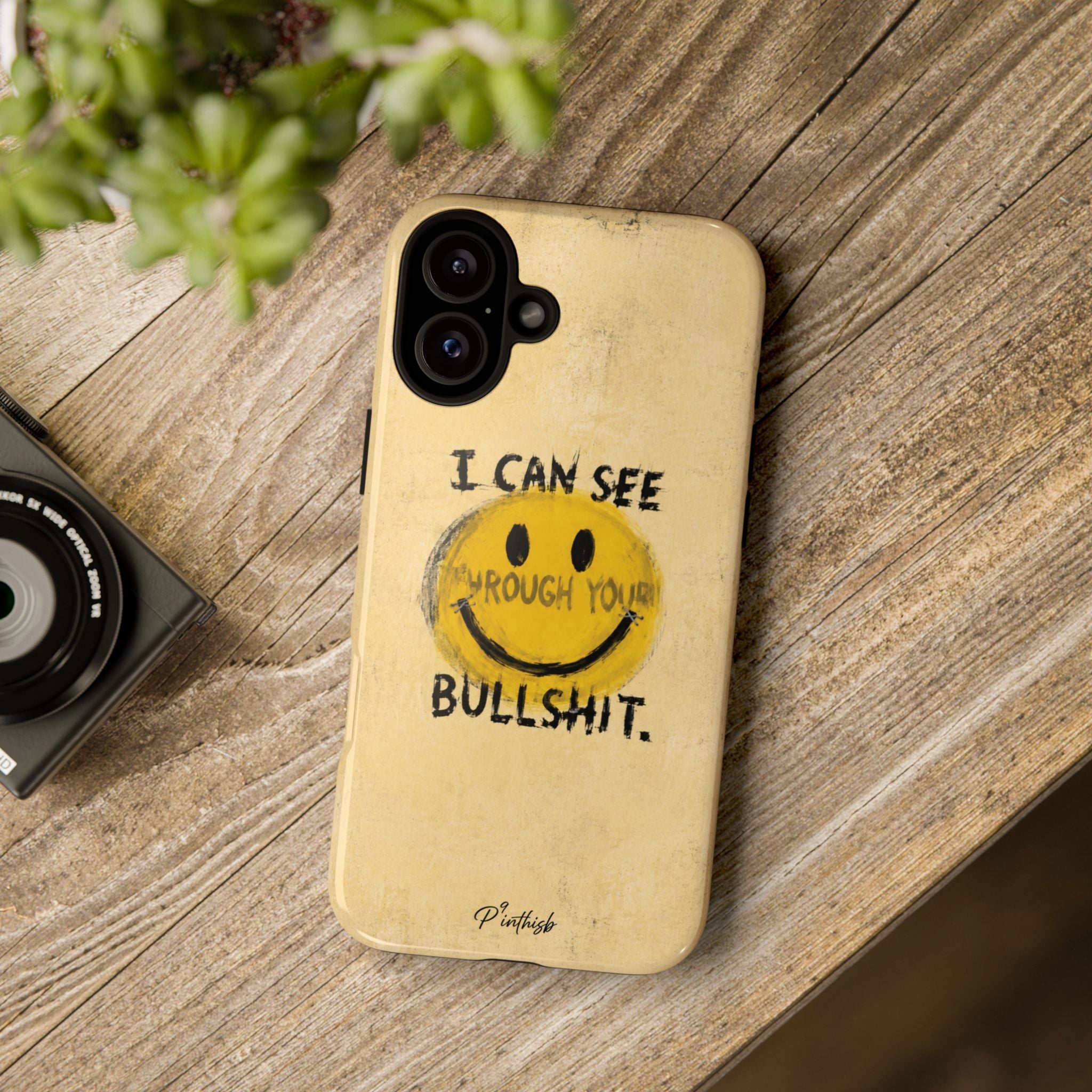 Smiley Anti-BS Tough Case