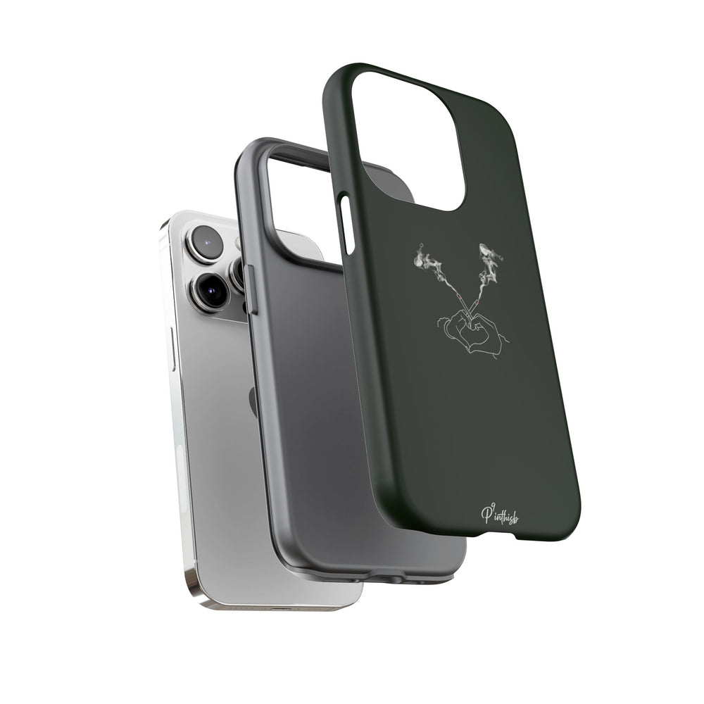 Smoke Heart Tough Case
