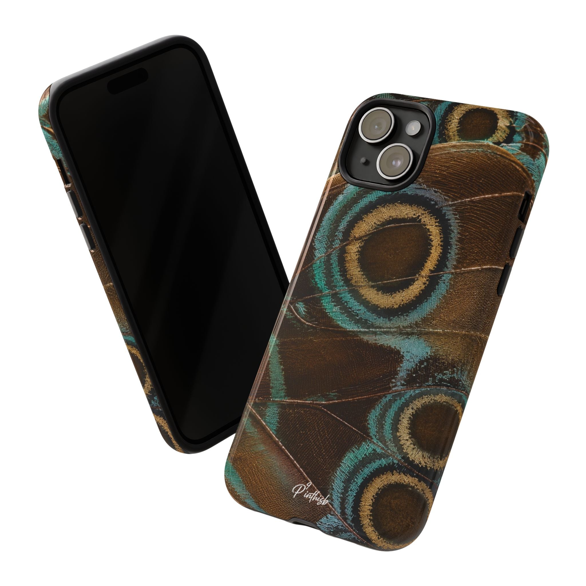 Peacock Feather Pattern Tough Case