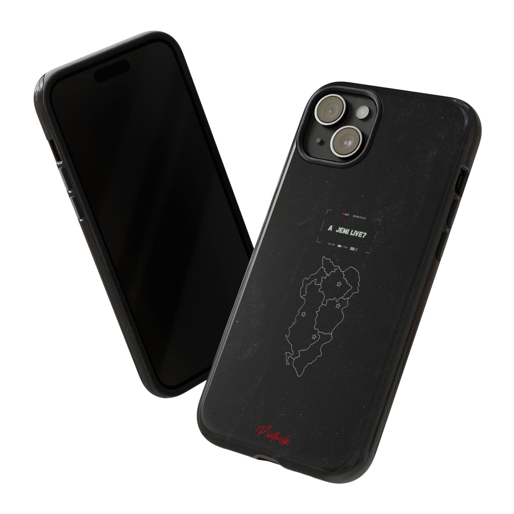 "A jemi live?" Tough Phone Case
